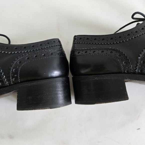 Church Constance Oxford Brogues Bkack Leather English Shoes size 37.5 or US 7.5 - Picture 11 of 16